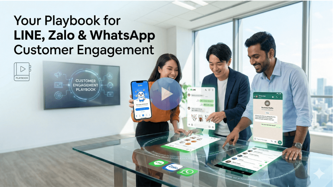 Your Playbook for LINE, Zalo & WhatsApp Customer Engagement