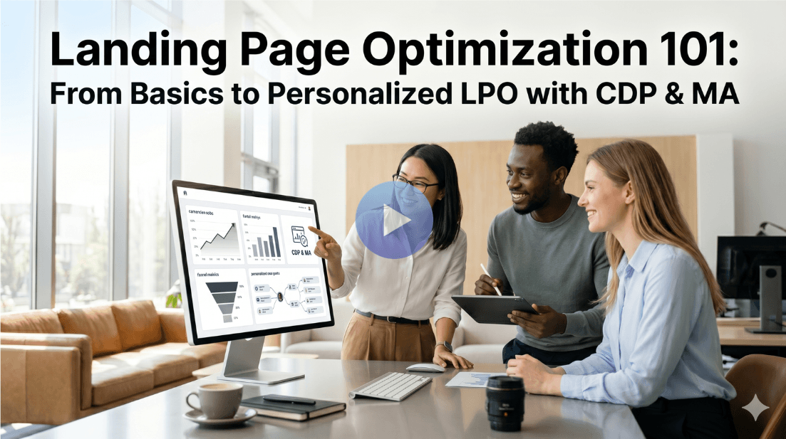 Landing Page Optimization 101: From Basics to Personalized LPO with CDP & MA