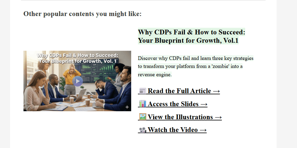 Example CTA Blocks in Editor