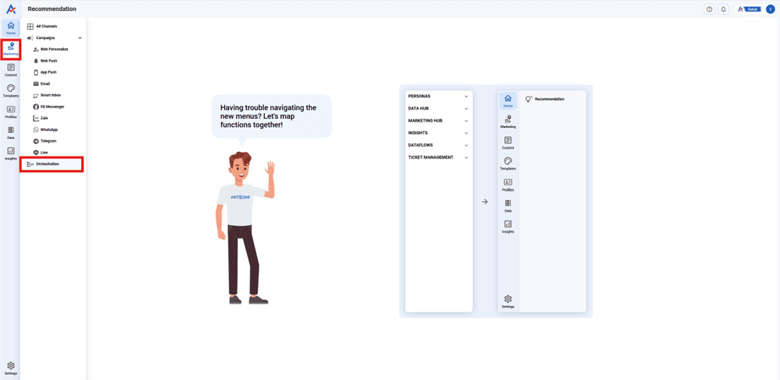 Marketing Hub Orchestration