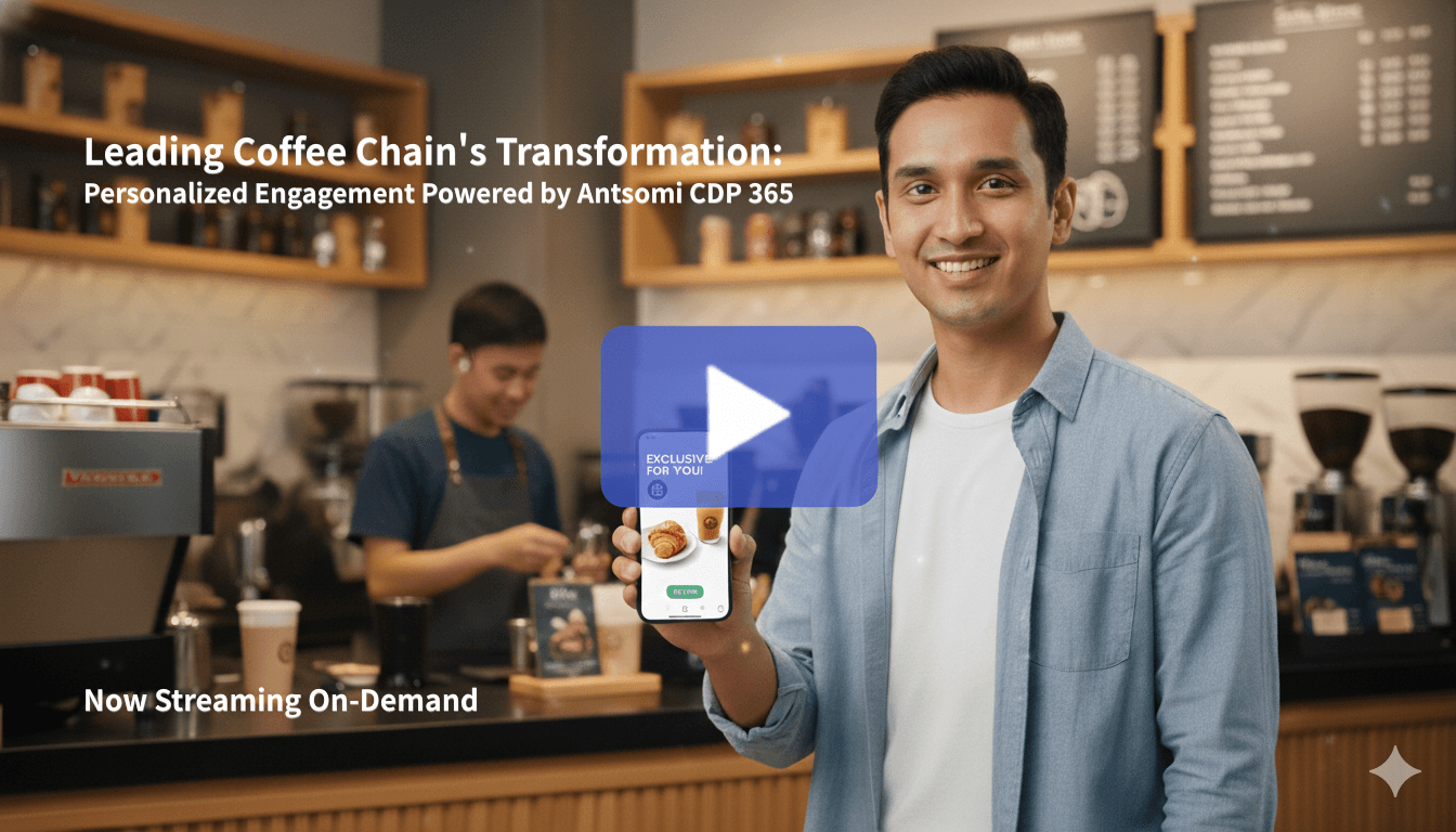 Leading Coffee Chain's Transformation: Personalized Engagement Powered by Antsomi CDP 365